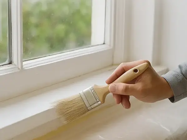 Tisztasági festés ablak szerepe