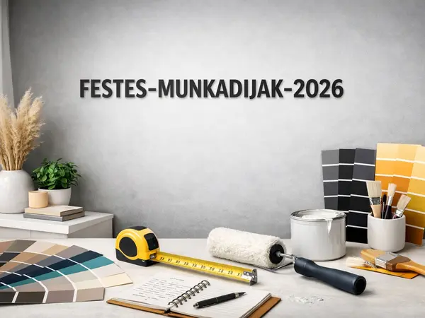 Szobafestő óradíj Budapesten 2026-ban