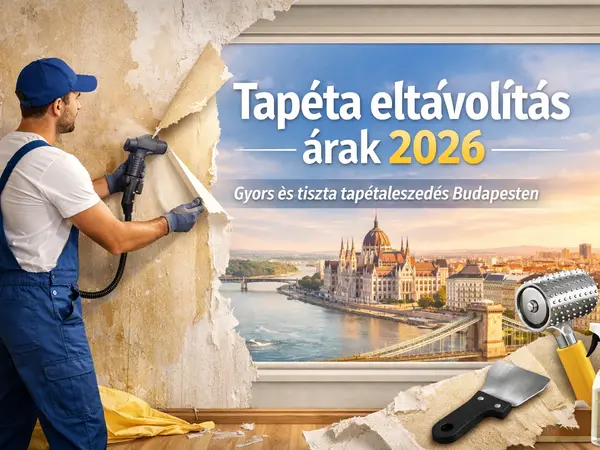 Tapéta eltávolítás Budapesten 2026